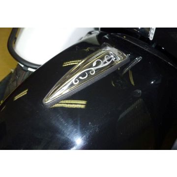 Błotnik przedni Kymco New Sento ze stali nierdzewnej uniwersalny