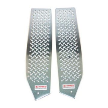 Zestaw tylnych płyt do jazdy Kymco Xciting aluminium (2 szt.) 