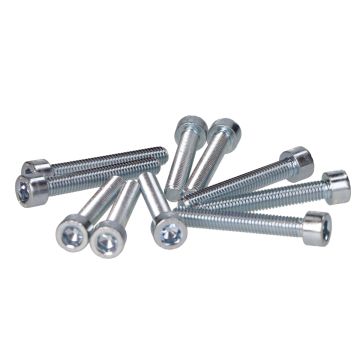 Śruba sześciokątna M6x40 ocynk 10 sztuk