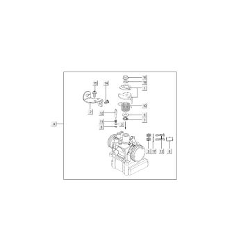 Wtryskiwacz - Gaźnik Kymco New Sento 4-suwowy 50i złoty