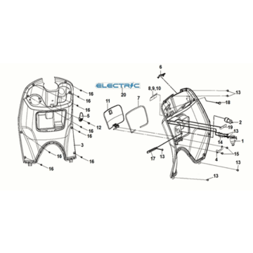 Obudowa wewnętrzna Sym E-MIO