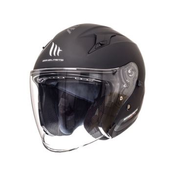 Kask Jet MT Avenue czarny matowy