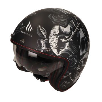 Kask odrzutowy MT Le Mans II SV Breakout matowy szary