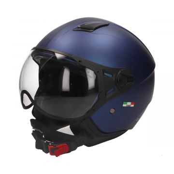 Vito Moda niebieski kask odrzutowy