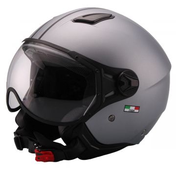 Kask odrzutowy Vito Moda szary matowy