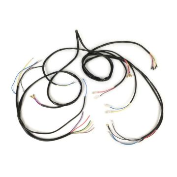 Kabelboom BGM Original Vespa Rally200 Electronic (Duits) met accu,knipperlichten en kill switch