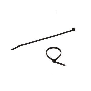 Opaska kablowa 14cm czarna 100 sztuk