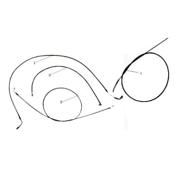 Kable Chiny Touring czarne