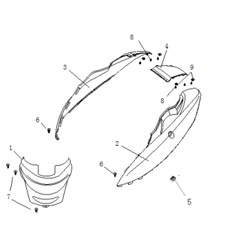 Okapy AGM Ape50 brązowy Okapy AGM Ape50 brązowy
