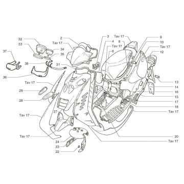 Caps Beta Ark-k AC czarny 2008 2-suwowy