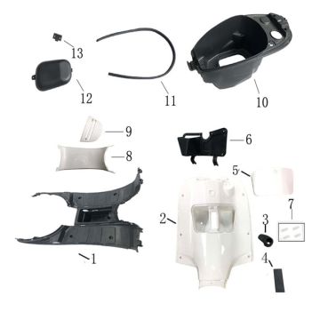 Kapeluński środkowy BTC Ceo Nowy szampan