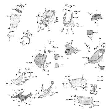 Okapy Peugeot Vivacity 3 2-suwowe