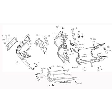 Części nasadki do China Bee Cream