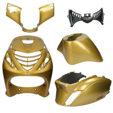 Piaggio Zip 5-częściowy zestaw czapek Porsche Gold (SP Look)