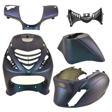 Piaggio Zip w kolorze czarnym 5-osobowym Chameleon matowy (SP Look)