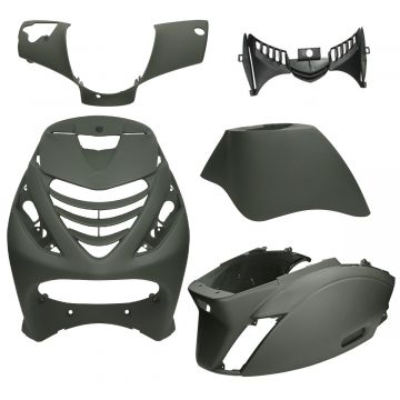 Piaggio Zip 5-pak z czarnej skóry (czarny) (SP Look) DMP