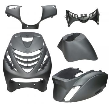 Zestaw osłon Piaggio Zip 5-częściowy matowy tytanowy (SP Look) DMP