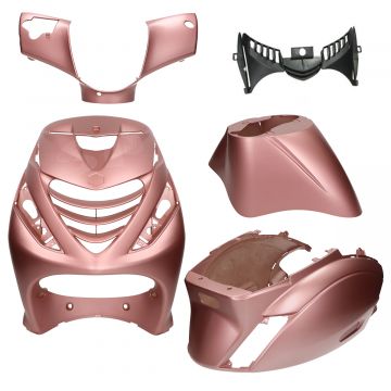 Komplet czapek Piaggio Zip 5-częściowy różowe złoto (SP Look)