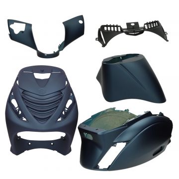 Zestaw osłon Piaggio Zip mat ciemnoniebieski EVO-1 zamknięte (Zip SP Look) DMP
