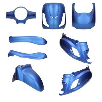 Zestaw pokrowce Sym Fiddle II 8-częściowy niebieski matowy DMP