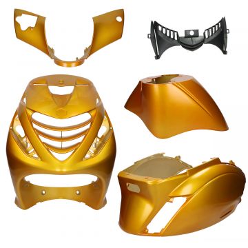Komplet czapek Piaggio Zip 5 sztuk matowe złoto (SP Look)