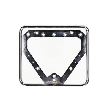 Uchwyt tablicy rejestracyjnej China/Retro chrom 145 x 125 mm