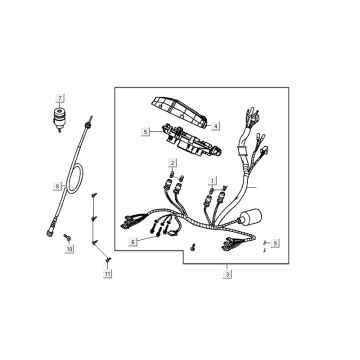 Drogomierz Kymco Carry 4-suwowy wtrysk euro4 połysk czarny