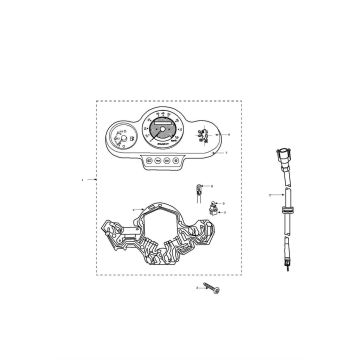 Kilometr Peugeot Speedfight 2 AC E2 2-suwowy