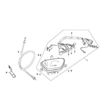 Licznik kilometrów Viraggio Intelli 4-suwowy