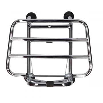 Bagażnik przedni Vespa Primavera/Sprint chrom Supertec