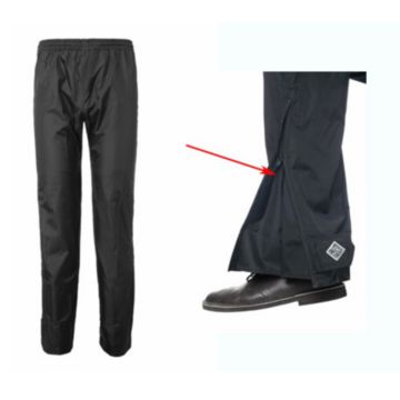 Spodnie przeciwdeszczowe L czarny Tucano 524 panta diluvio light
