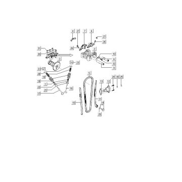 Zawory Kymco MXU 150