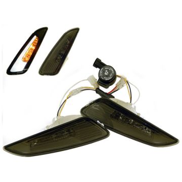 Zestaw kierunkowskazów Vespa Primavera/Sprint do tytanu LED 2.0 (audi look)