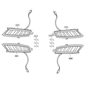 Wskaźniki Edwards Tomorrow Riva II czarne