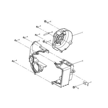 Okap chłodzący 3B3 50cc (Euro 4; po 2018 r.)