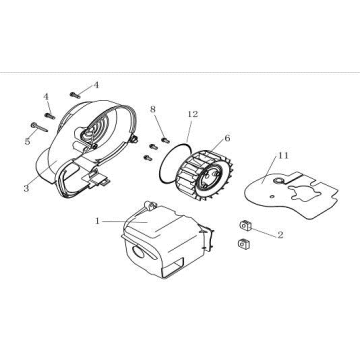 Lodówka China Venom black