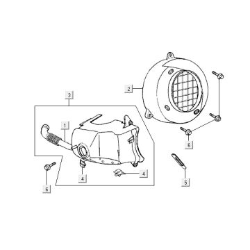 Lodówka Kymco Yup 2t ac silver