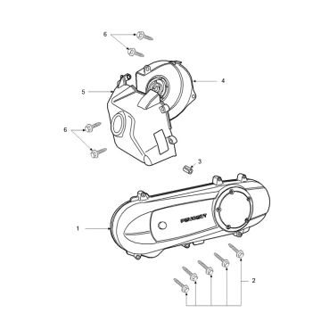 Lodówka Peugeot Ludix zone 2-Takt