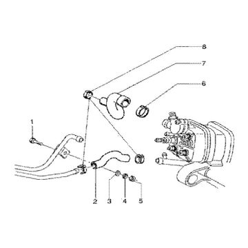 Układ chłodzenia Gilera Runner 180cc FXR 2-suwowy