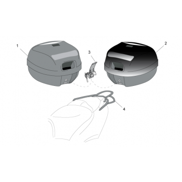 Etui Aprilia SR 50 H2O ie+carb 2004-2009