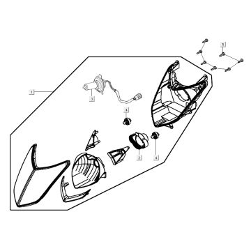 reflektor AGILITY CITY 16 4T 125