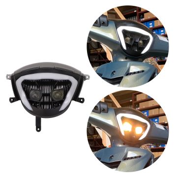 LED 2.0 Piaggio Zip (2000) DMP czarny reflektor