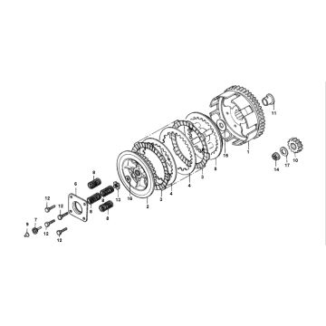 Sprzęgło Honda MTX-SH