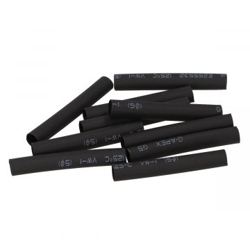 Rurka termokurczliwa 5x40mm czarna 10 sztuk