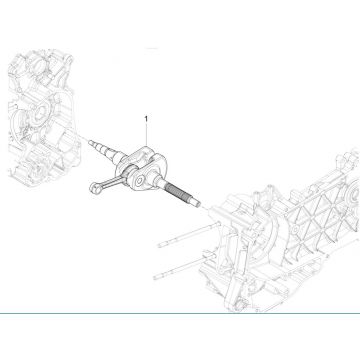 Wał korbowy Vespa Sprint 125 4T 3S IE ABS 
