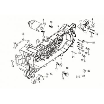 Futeral corbowy L Sym Fiddle IV 50 E5
