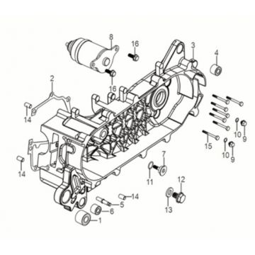 Futerał korbowy L Sym Jet 14 50I E5