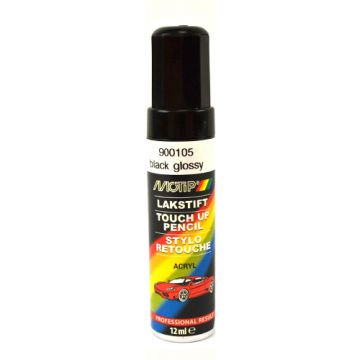 Motip farba długopis połysk czarny 12 ml