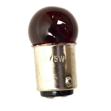 Lampa BAY15d 12V 18/5W czerwona