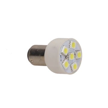 Lampa LED BAY15D 12V biała